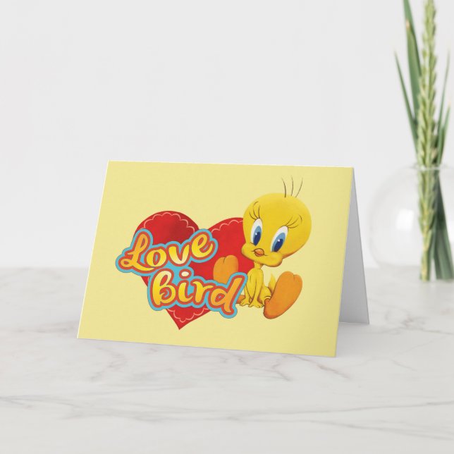 Cartes Pour Fêtes Annuelles TWEETY™ - Inséparable (Devant)