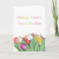Twin Brother Happy Pâques