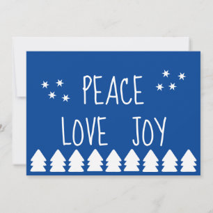 Cartes Pour Fêtes Annuelles Typographie de l'arbre de Noël