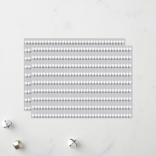 Cartes Pour Fêtes Annuelles un arrière - plan blanc avec un motif de cercles