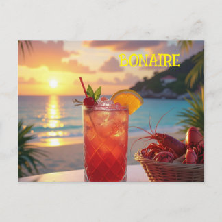 Cartes Pour Fêtes Annuelles Un bel après-midi à Bonaire