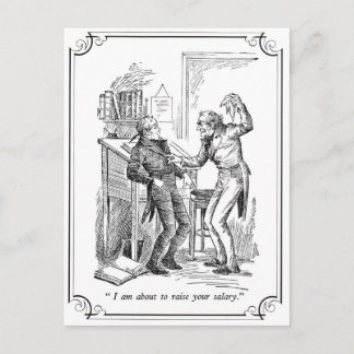 Cartes Pour Fêtes Annuelles Un chant de Noël : Augmentez votre salaire