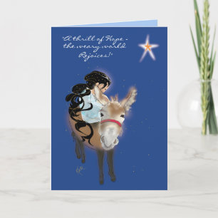 Cartes Pour Fêtes Annuelles Un frisson d'espoir