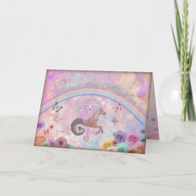 Cartes Pour Fêtes Annuelles Un joyeux anniversaire pour vous (Devant)