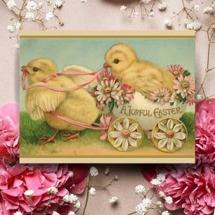 Cartes Pour Fêtes Annuelles Un Joyeux Époux Vintage de Pâques