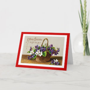Cartes Pour Fêtes Annuelles Un joyeux Noël brillant et gay