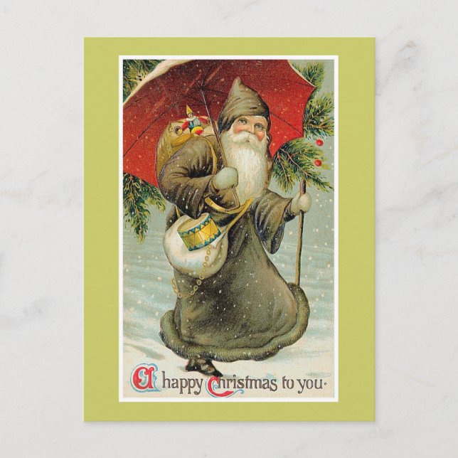 Cartes Pour Fêtes Annuelles Un joyeux Noël pour vous (Devant)