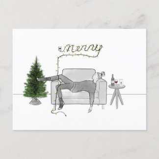 Cartes Pour Fêtes Annuelles Un Noël de fille unique