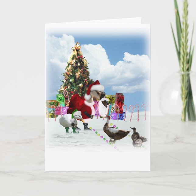 Cartes Pour Fêtes Annuelles Un Noël en ligne (Devant)