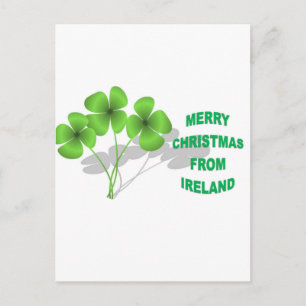 Cartes Pour Fêtes Annuelles Un Noël irlandais