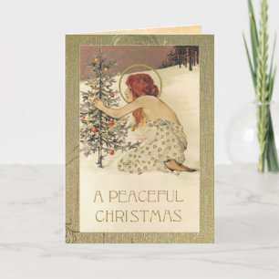 Cartes Pour Fêtes Annuelles Un Noël Paisible !