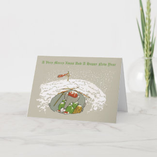 Cartes Pour Fêtes Annuelles Un Noël très Joyeux, Noël de père, Babar