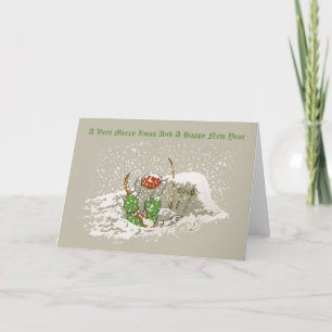 Cartes Pour Fêtes Annuelles Un Noël très Joyeux, Noël de père, Babar