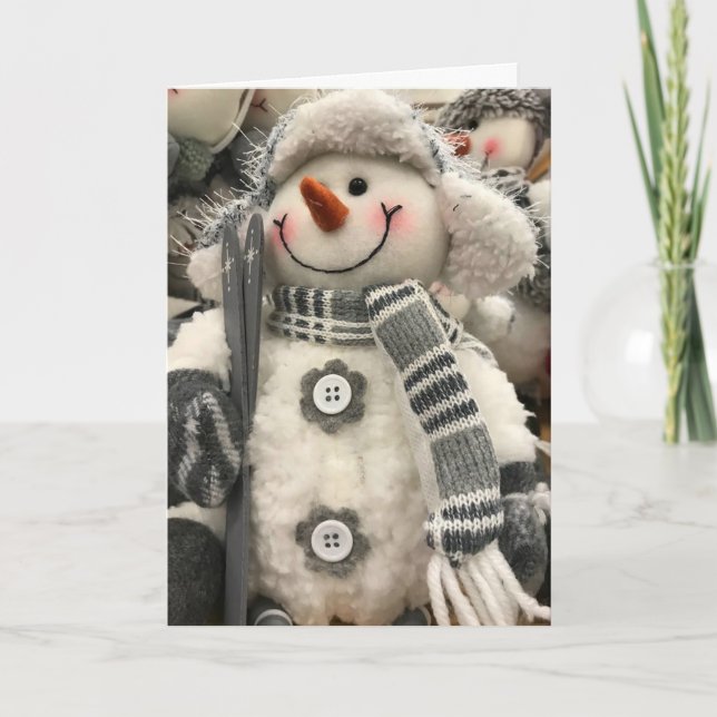 CARTES POUR FÊTES ANNUELLES **UN PETIT GARS DIT MERRY NOËL" (Devant)
