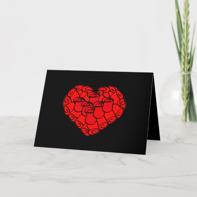 Cartes Pour Fêtes Annuelles Un poème d'amour pour lui/elle (Devant)