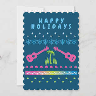 Cartes Pour Fêtes Annuelles Un pull de Noël laid des années 80