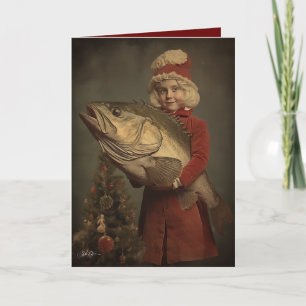 Cartes Pour Fêtes Annuelles Un remplacement de poisson de Noël