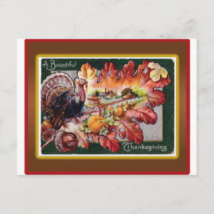 Cartes Pour Fêtes Annuelles Un Thanksgiving prodigieux