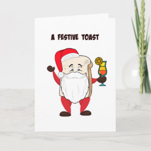 Cartes Pour Fêtes Annuelles Un toast festif