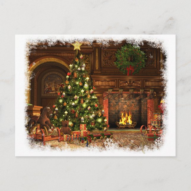 Cartes Pour Fêtes Annuelles Un très joyeux Noël (Devant)