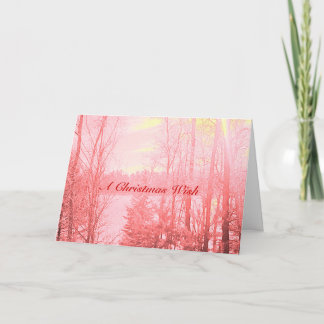 Cartes Pour Fêtes Annuelles Un voeu de Noël