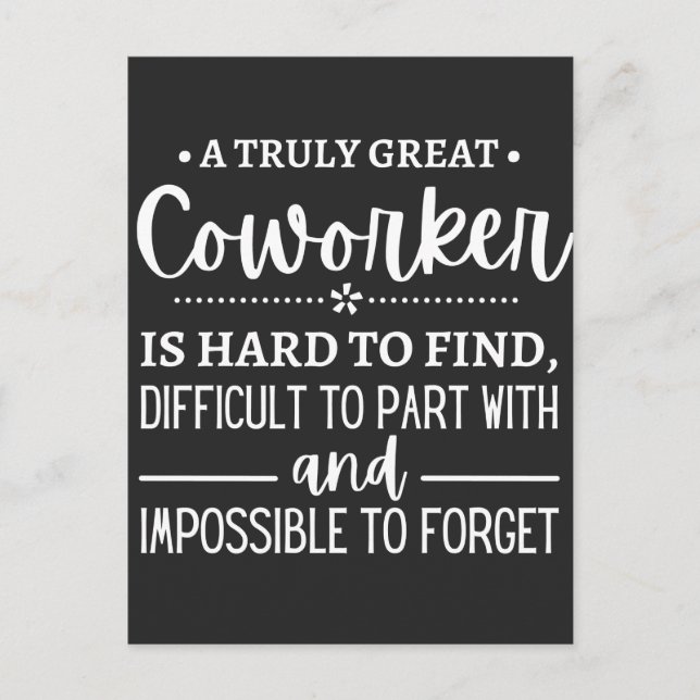 Cartes Pour Fêtes Annuelles Un vrai grand collègue (Devant)