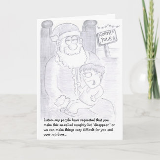 Cartes Pour Fêtes Annuelles Une demande spéciale