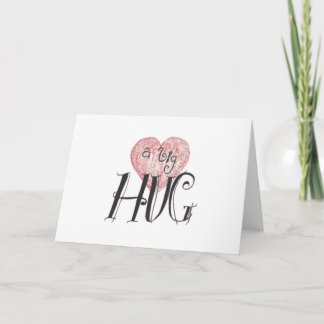 Cartes Pour Fêtes Annuelles Une grande étreinte