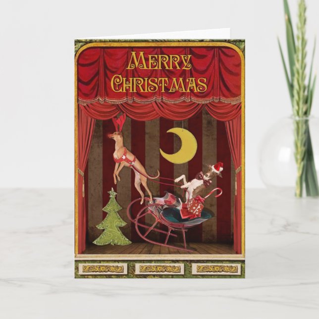 Cartes Pour Fêtes Annuelles Une histoire de Noël (Devant)