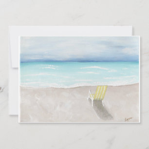 Cartes Pour Fêtes Annuelles Une journée à la plage
