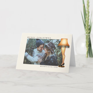 Cartes Pour Fêtes Annuelles Une Lampe à lèvres de Noël | Photo