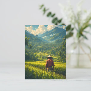 Cartes Pour Fêtes Annuelles Une récolte pacifique