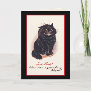 Cartes Pour Fêtes Annuelles Une telle chance ! Je vous ai pris une grande