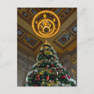 Cartes Pour Fêtes Annuelles Union Station Christmas Tree Kansas City, Missouri