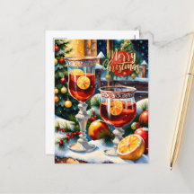 Unique and joyful Christmas card