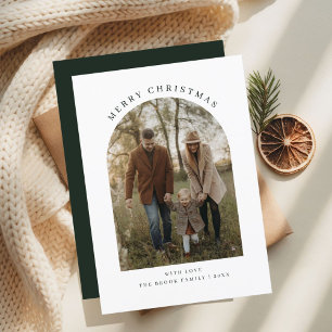 Cartes Pour Fêtes Annuelles Unique tendance Beuatiful Joyeux Arc de Noël Photo
