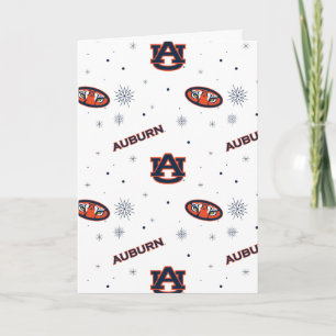 Cartes Pour Fêtes Annuelles Université d'Auburn   Cycle de congés