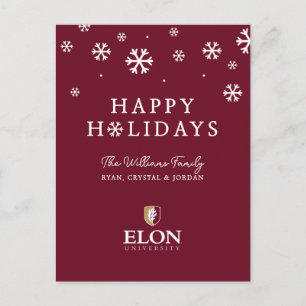 Cartes Pour Fêtes Annuelles Université Elon