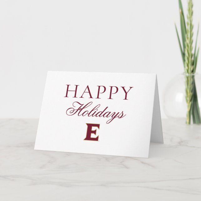 Cartes Pour Fêtes Annuelles Université Elon (Devant)