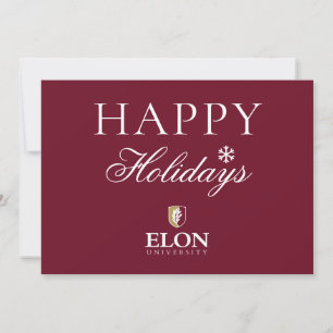 Cartes Pour Fêtes Annuelles Université Elon