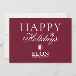 Cartes Pour Fêtes Annuelles Université Elon