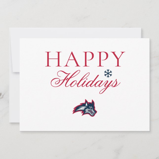 Cartes Pour Fêtes Annuelles Université Stony Brook | Sauvages (Devant)