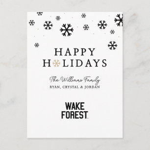 Cartes Pour Fêtes Annuelles Université Wake Forest   Wake Forest
