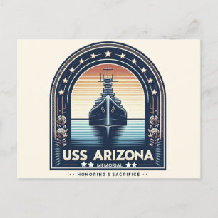 Cartes Pour Fêtes Annuelles USS Arizona Memorial : Hommage à l'héroïque Sacrif