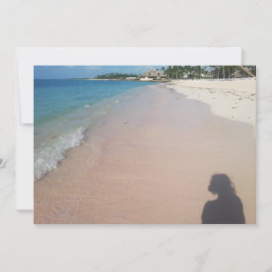 Cartes Pour Fêtes Annuelles vacances à la plage