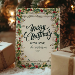 Cartes Pour Fêtes Annuelles Vacances Caroleurs de Noël Rétro