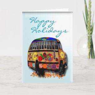 Cartes Pour Fêtes Annuelles Vacances de coccinelle