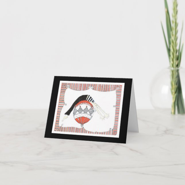 Cartes Pour Fêtes Annuelles Vacances de fitness Pilates (Devant)