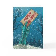 Vacances de Joyeux Noël de zombi