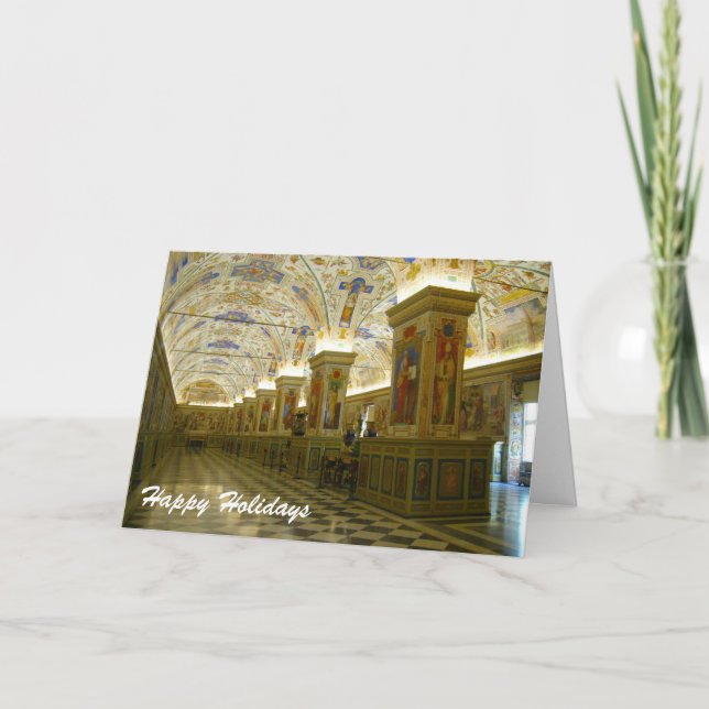 Cartes Pour Fêtes Annuelles vacances de musée de vatican (Devant)